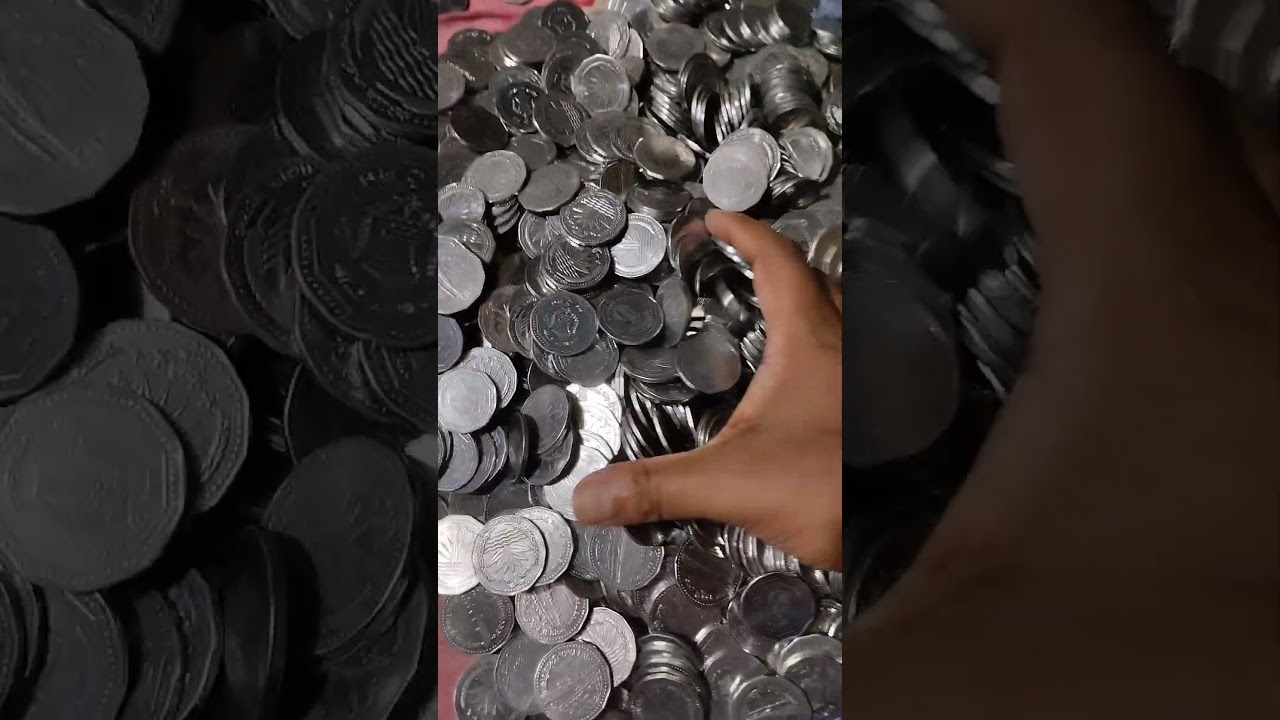 Bangladeshi 5 taka coin collection