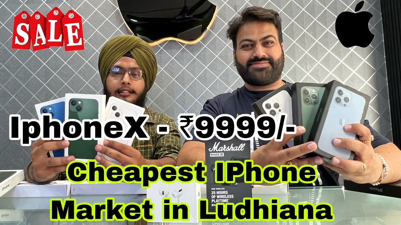 Cheapest iPhone Market in Ludhiana SecondHand & New Sealed Mobile | iPhone SaleBest Deals