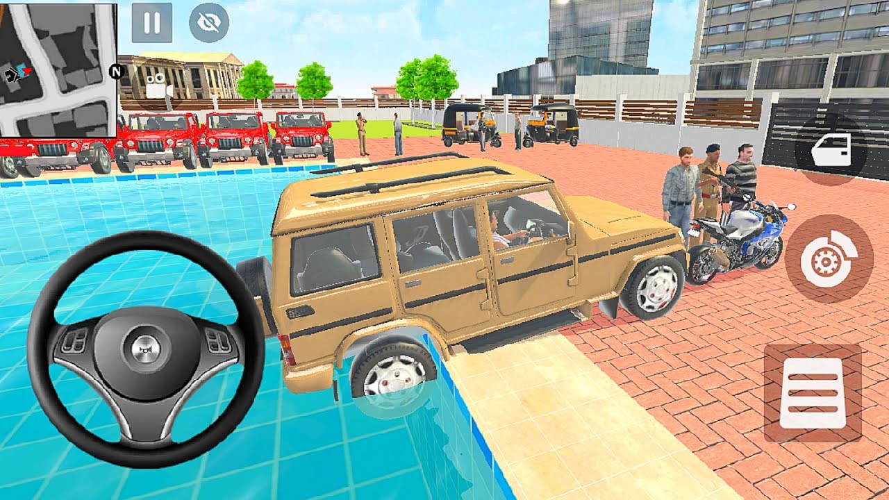 🤑 Car bike game simulator 🎮 Franklin order an Indian trackter and drive a new police SUV in the game
