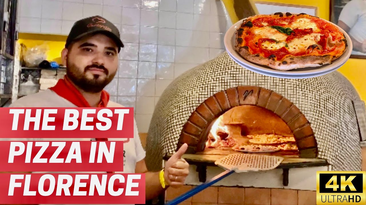 The Best Pizzeria in Florence That You Must Visit - Pizza Wood Fire [4k]