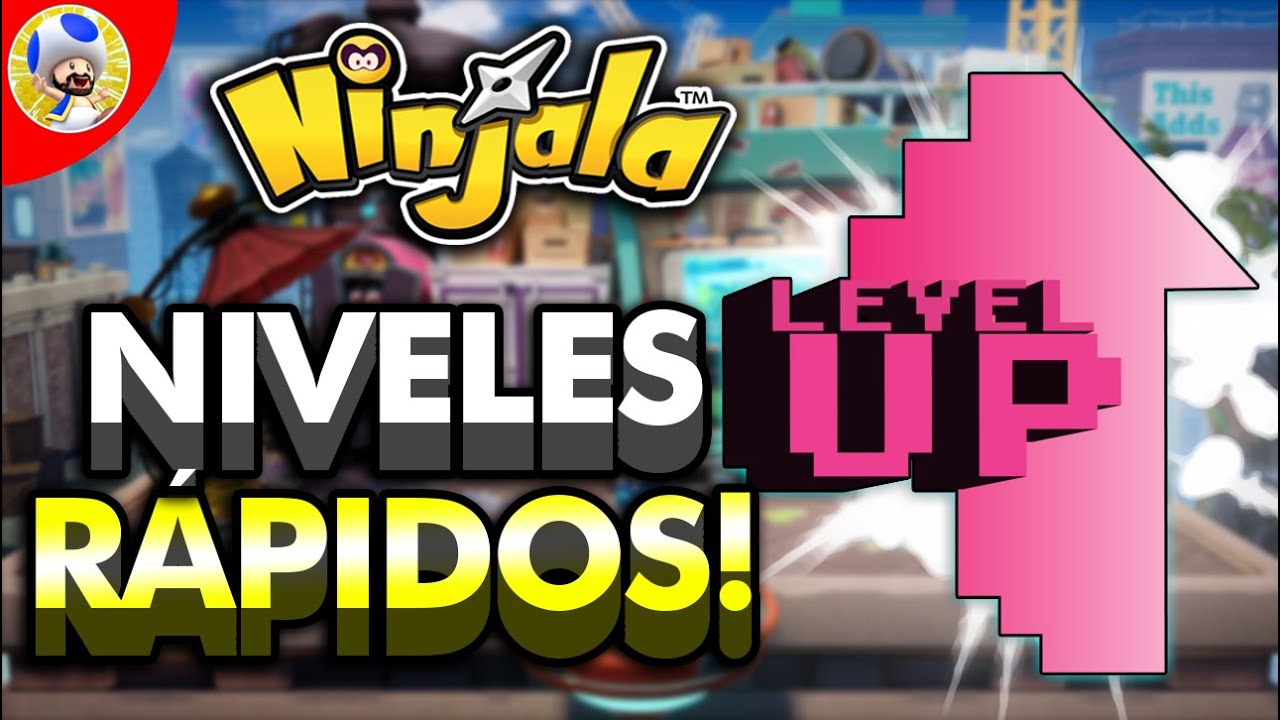 CÓMO SUBIR NIVELES MÁS RÁPIDO en Ninjala! 💥 Guía