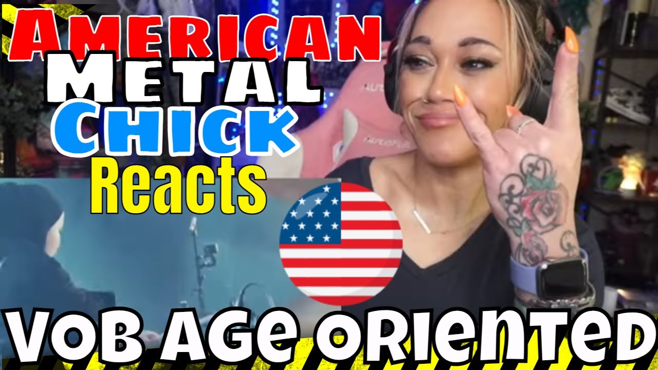 American Metal Chick Reacts Voice of Baceprot - Age Oriented Live | VOB REACTION