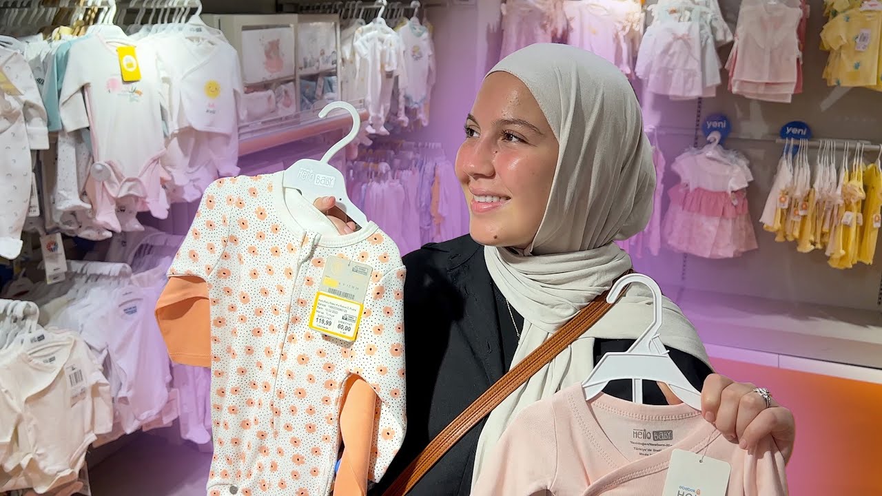 Finally Buying BABY clothes 🤍 | Loumed