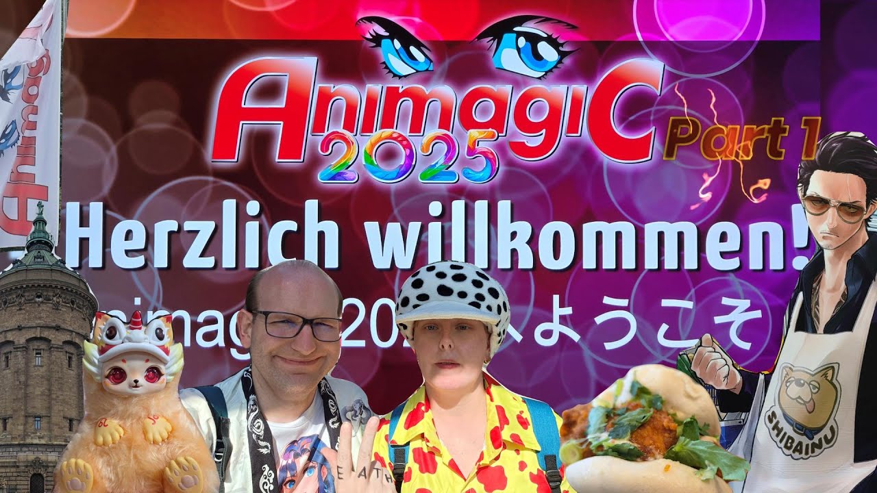 AnimagiC 2025 in Mannheim, Anime, Manga, Cosplay, Showgruppen, Rundgang Part 1