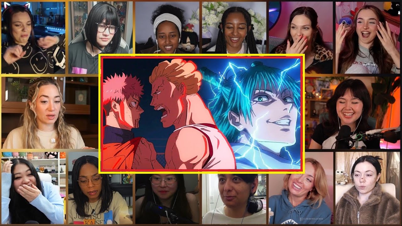 GIRLS REACT! | Jujutsu Kaisen Season 3 Episode 6 Reaction Mashup | 死滅回游 前編