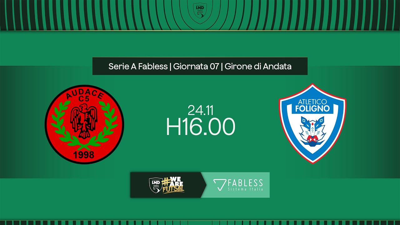 Audace Verona-Atletico Foligno 4-1 | 7ª giornata | Serie A Fabless 2024/2025