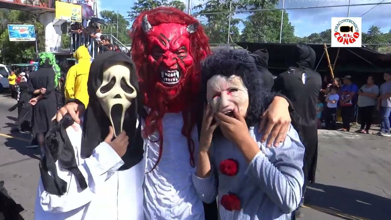 Los VIEJOS ENMASCARADOS de las Fiestas Patronales de Coatepeque 2022. Santa Ana. El Salvador.