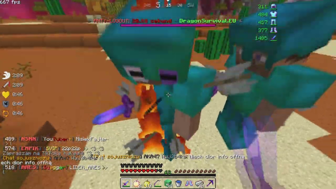 KAPITULACJA GILDII NERD ( BUNT )  | DRAGONSURVIVAL.EU ROXA,AK47  VS LUCKY,NERD,EZS,NS |
