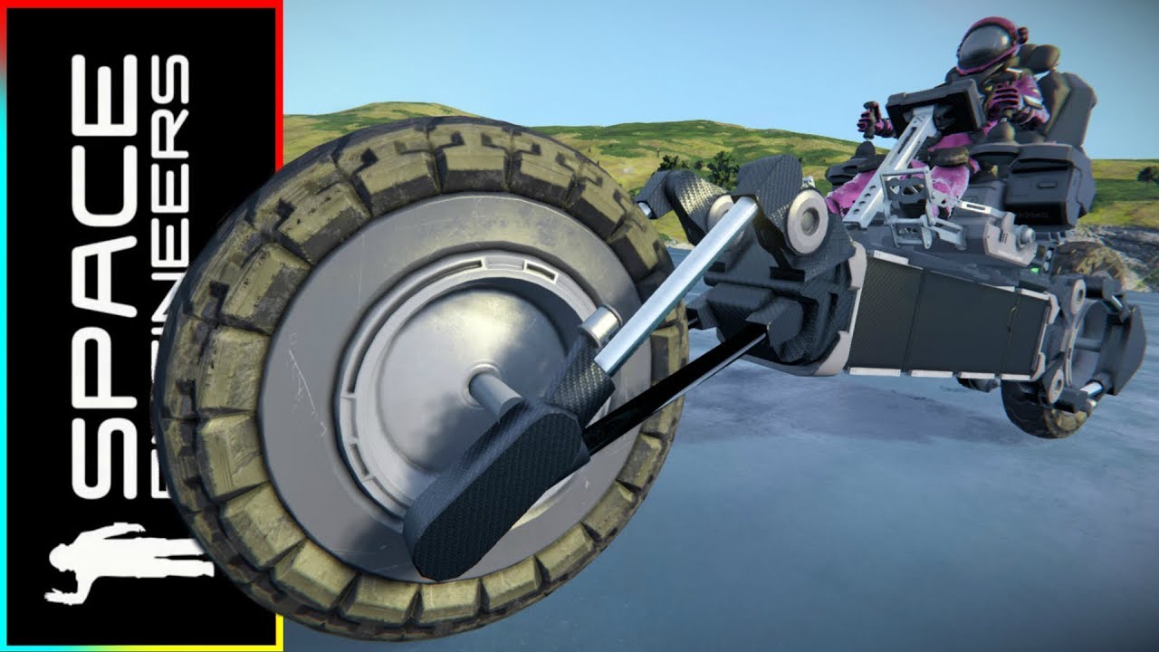 Bike Wheels! - Space Engineers