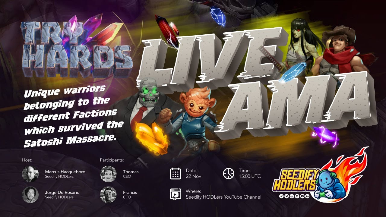 TryHards: The First Ever P2E Top-Down Shooter | AMA