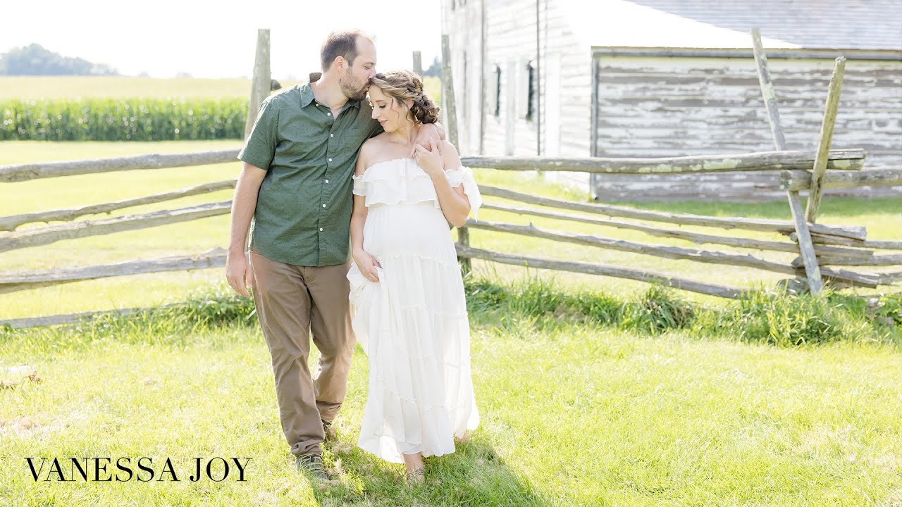 Natural Light Pregnancy Photography Photo Session BTS | Vanessa Joy