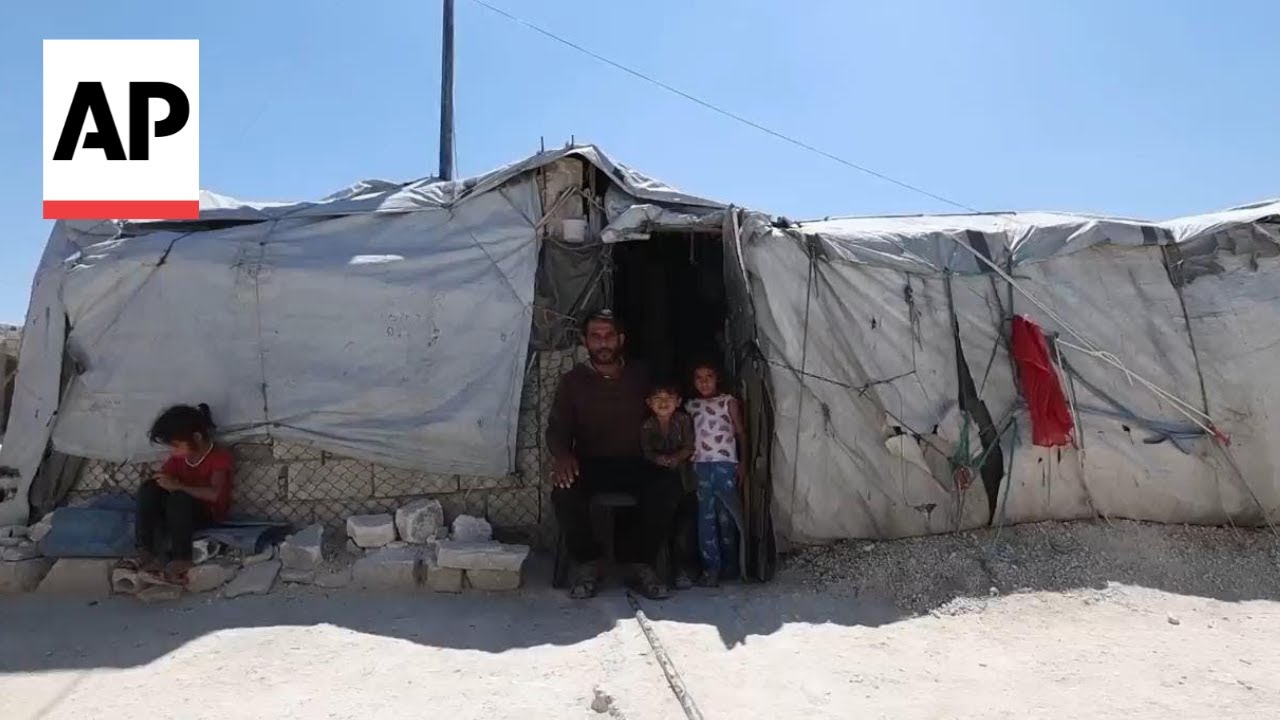 Internally displaced Syrians are struggling with water crisis