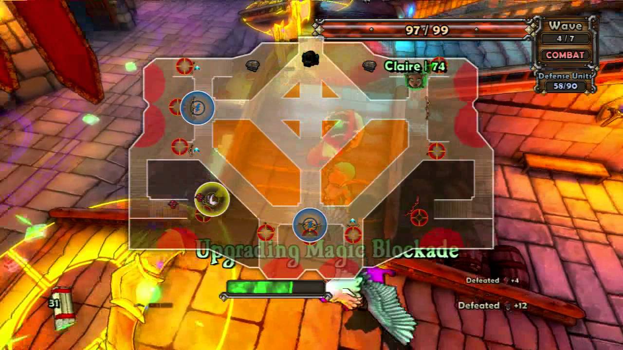 Dungeon Defenders PS3 Warping Core Insane+