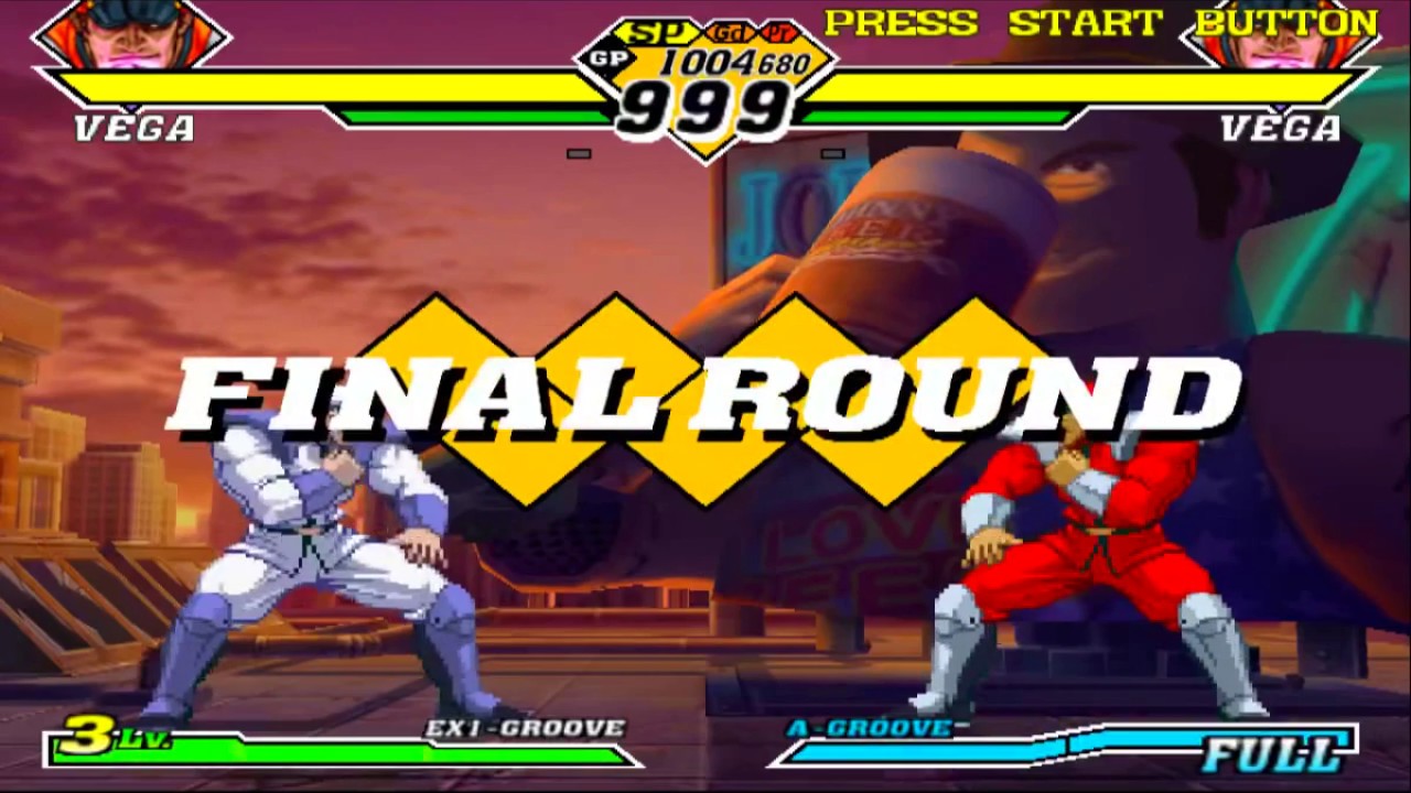 Capcom Vs Snk 2 - M.Bison [TAS] Perfect Gameplay