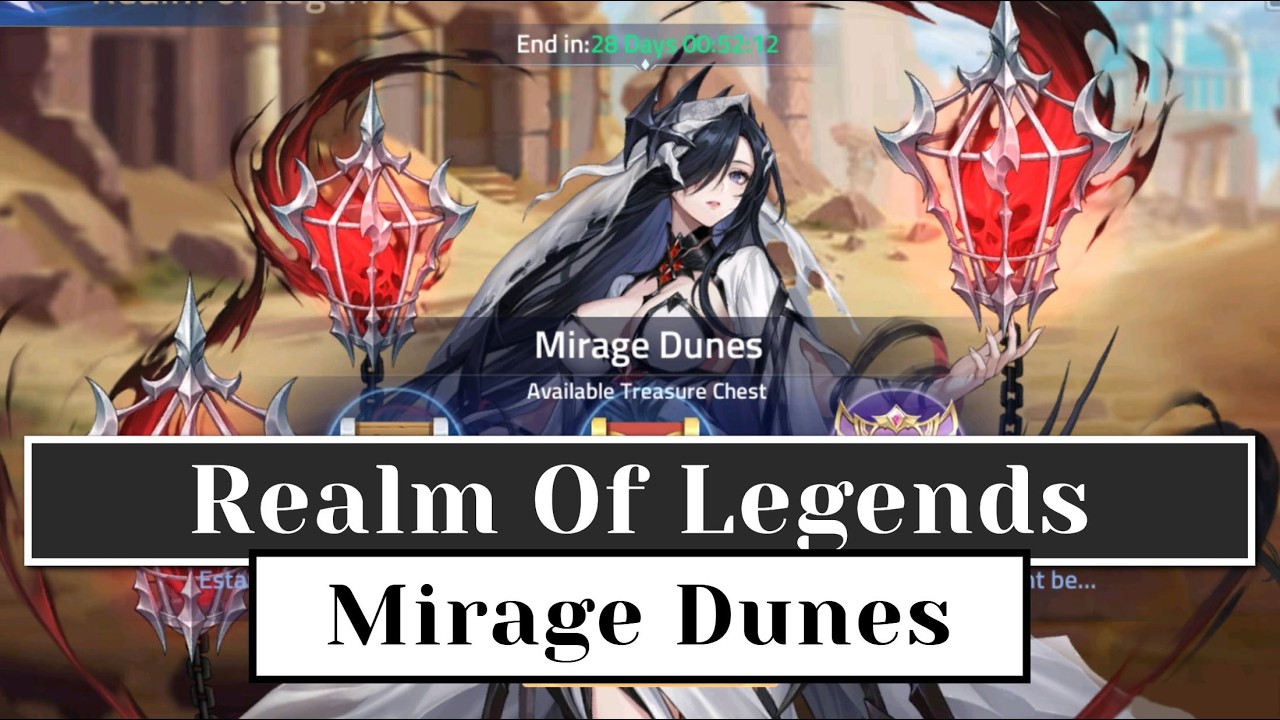 REALM OF LEGENDS MIRAGE DUNES WALKTHROUGH Mobile Legends: Adventure