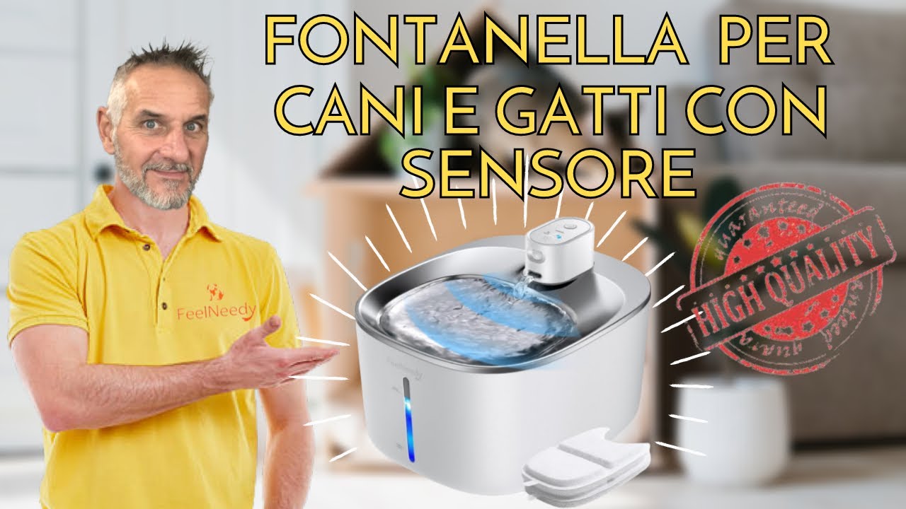 Fontanella per Gatti con sensore