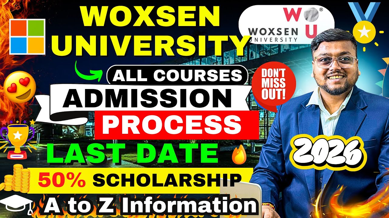 Woxsen University Hyderabad Admission Process 2026 🔥 | Woxsen University Hyderabad Entrance Exam