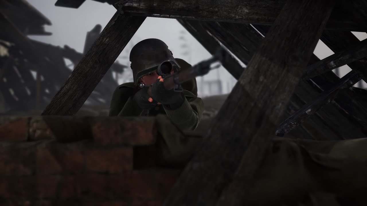 Beyond The Wire - WW1 GERMAN SNIPER This Thing Is Crazy