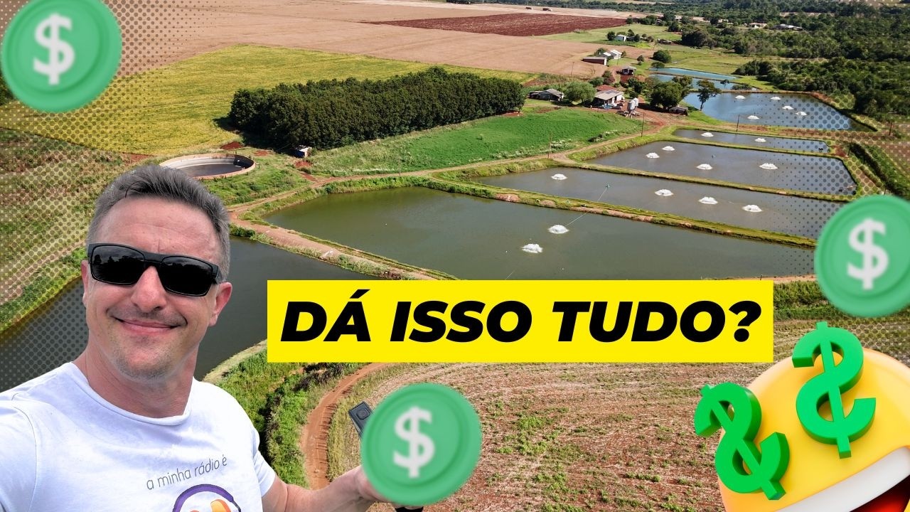 Elaafatura mais de R$ 300 mil por ciclo com piscicultura!