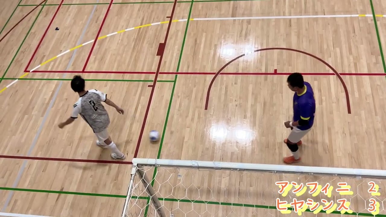 2025.12.28 TIOS LEAGUE  ヒヤシンスFC vs  アンフィニVANKEI.FC40 後半戦
