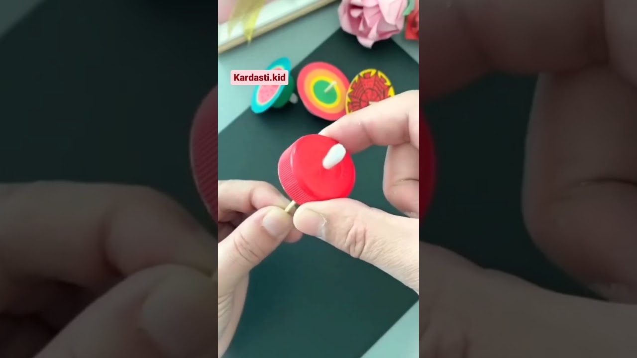 DIY: Como Fazer um Pi&atilde;o Divertido com Tampinha de Garrafa