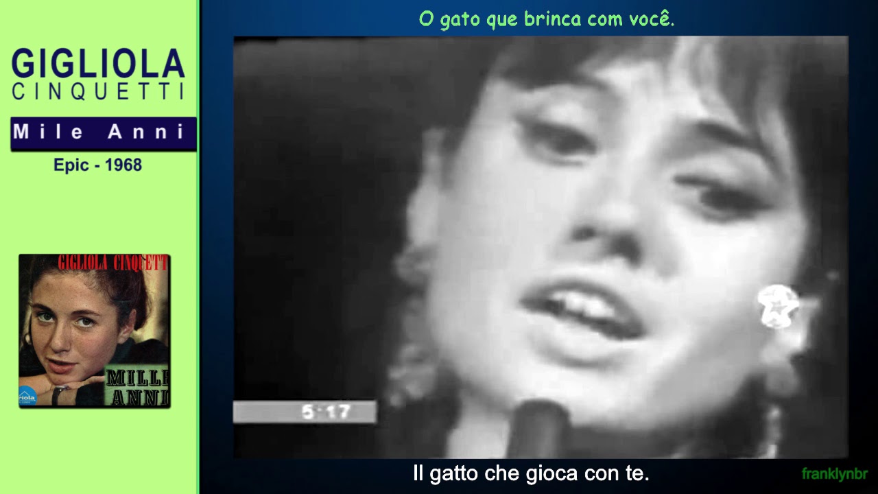 Gigliola Cinquetti - Mille Anni - 1968