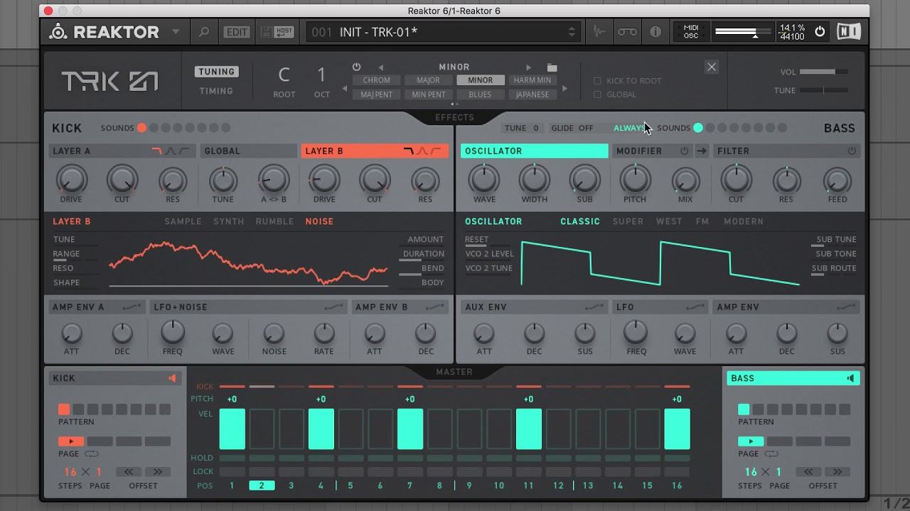 How to: Make hip hop, kick and bass with TRK-01 | Native Instruments