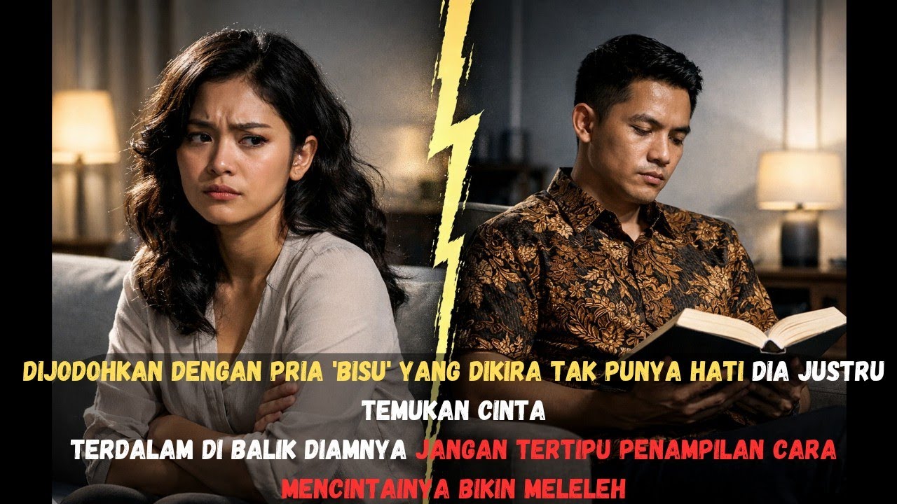 DIJODOHKAN DENGAN PRIA PENDIAM, SEMUA ORANG SALAH MENILAINYA... | AlurCerita Romantis