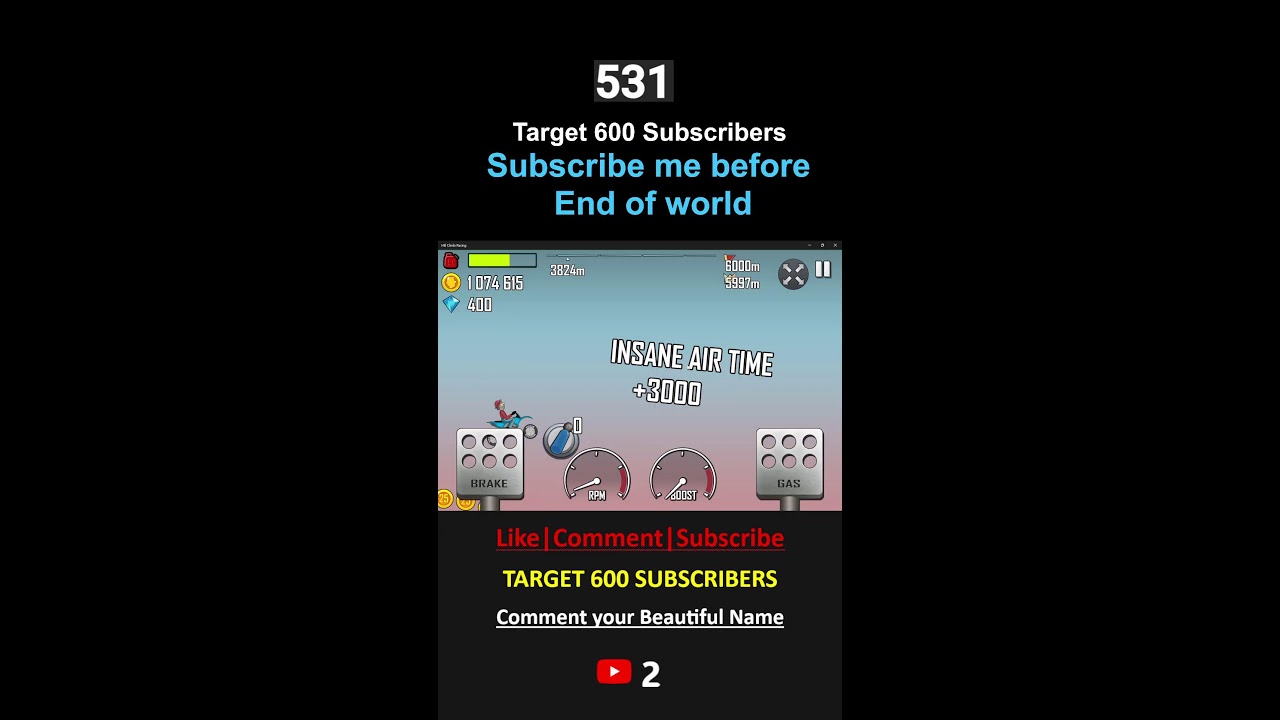 Playing Record Break Hill Climb racing for my viewers | Live