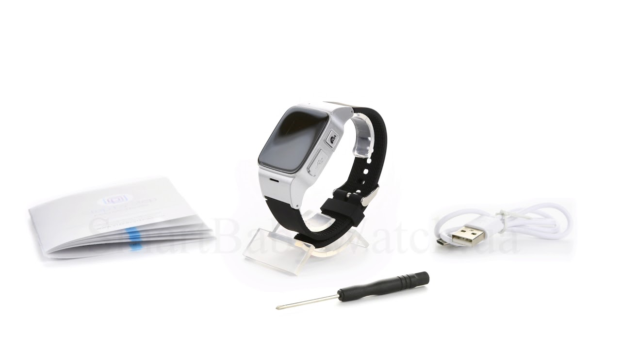 Smart Baby Watch d99 Silver Серебро - детские часы телефон с GPS