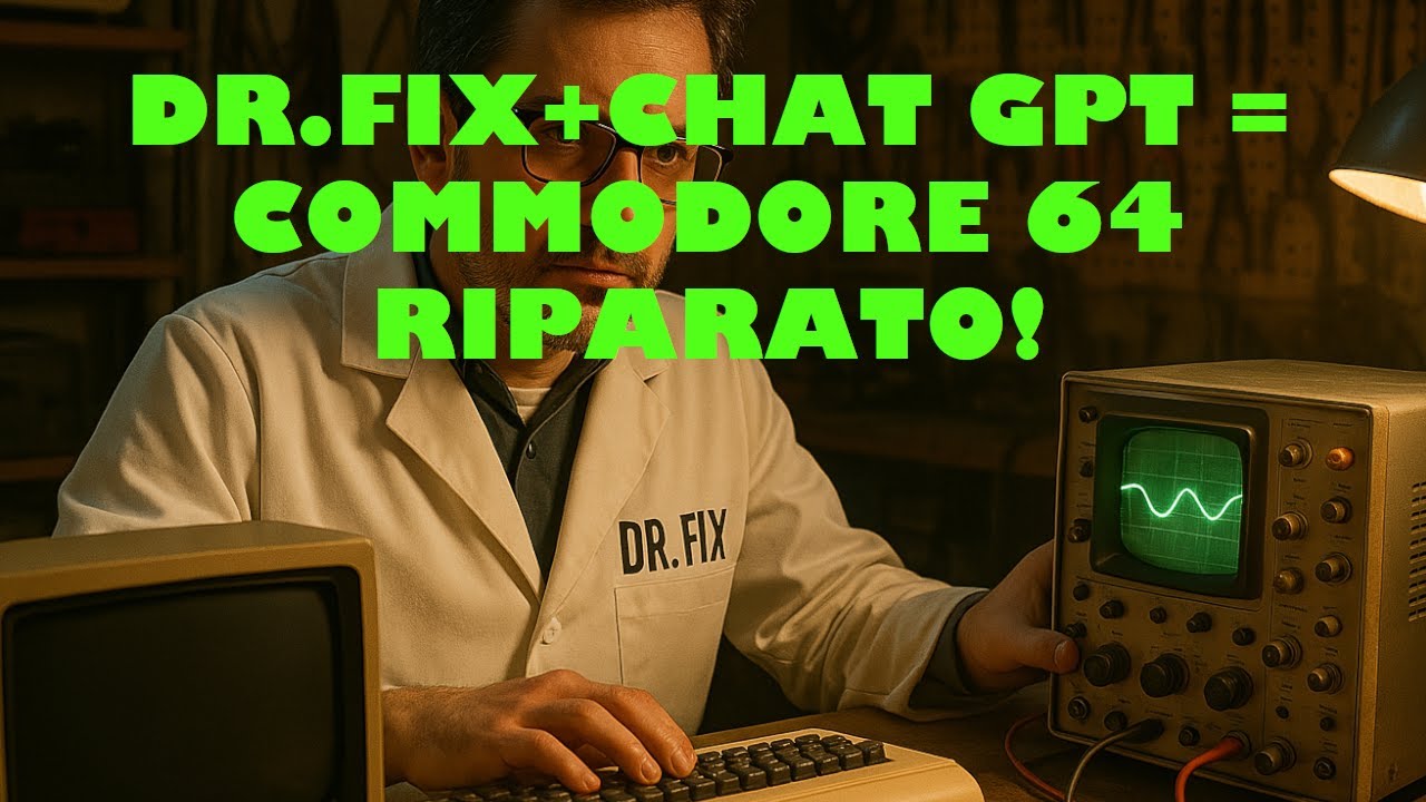 Commodore 64 Schermo Nero: Come l&rsquo;ho Riparato con l&rsquo;AI di ChatGPT