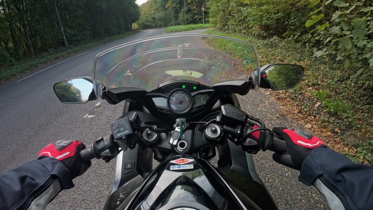Test ride Honda VFR 1200 F RAW audio