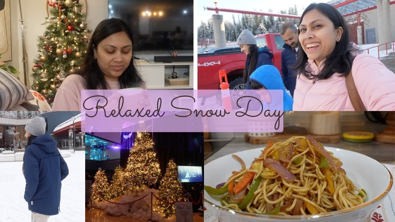 Relaxed Sunday Morning to Night - Snow Day