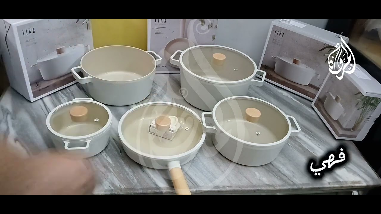طقم حلل في العالم FIKA ماركة Neoflam الكورى الأصلى🇰🇷🥰 #مروة_عثمان