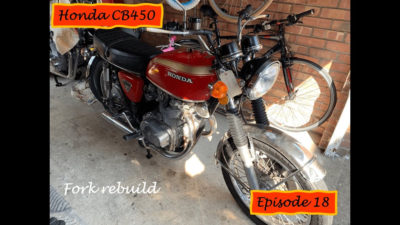 Honda CB450 Ep 18 - Fork Rebuild