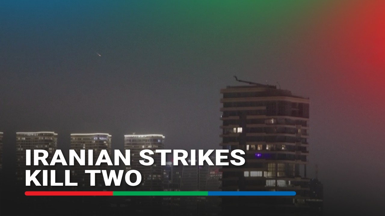 Two people killed in central Israel in overnight Iranian missile barrage | ABS-CBN News