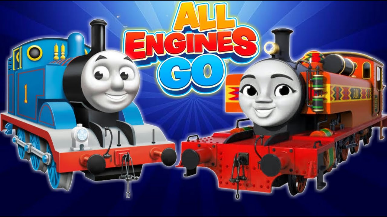 Thomas And Friends Race With All Engines Boost, Thomas Cartoon.