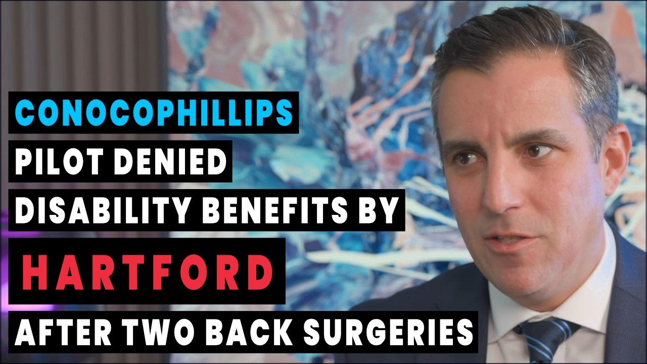Компания Hartford отказала пилоту ConocoPhillips в выплате пособия по инвалидности после двух опе...
