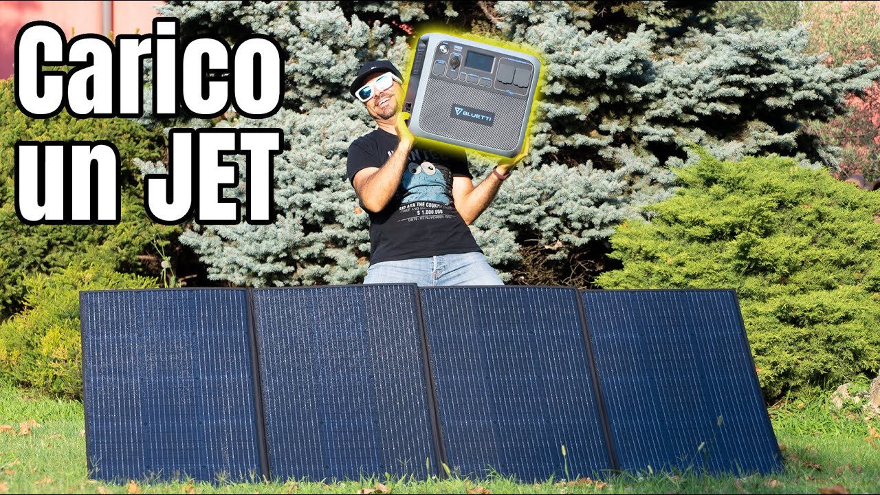 Questo kit Generatore Solare Bluetti è addirittura capace di caricare un JETBOARD! AC200P + PV350