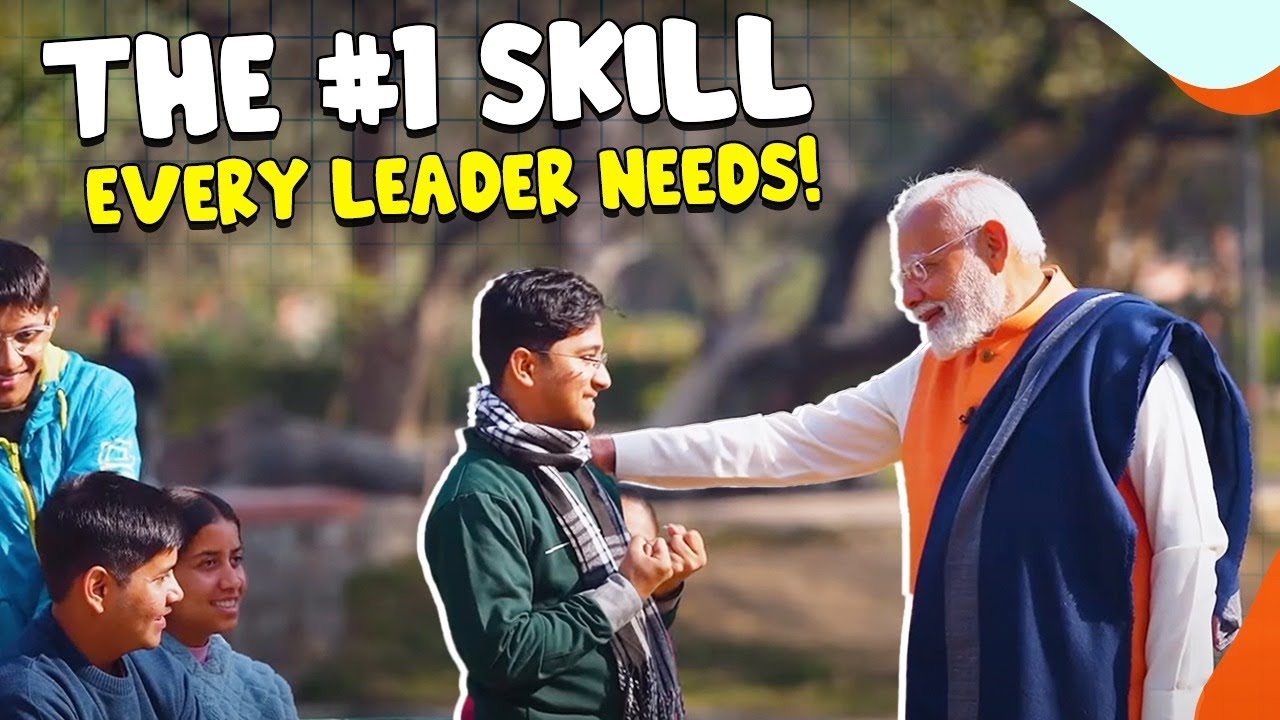 The REAL meaning of leadership &ndash; PM Modi explains | Pariksha Pe Charcha #PPC2025
