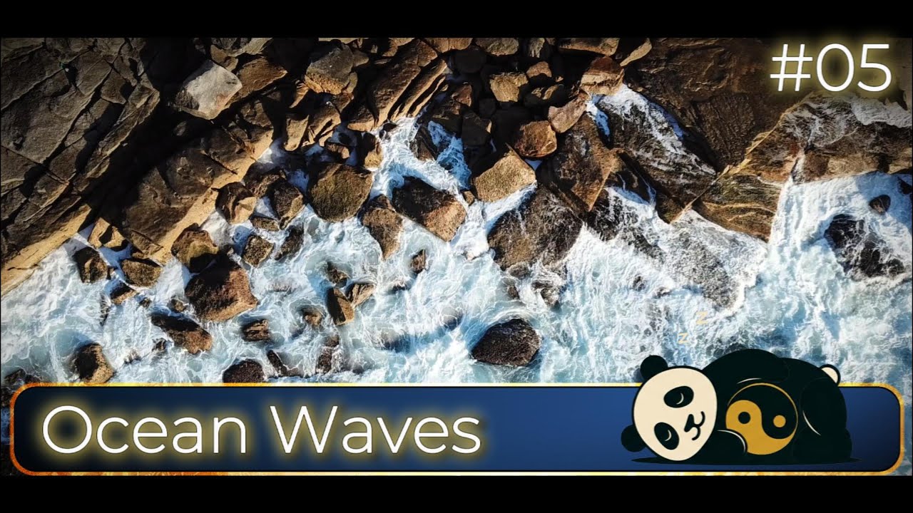 Sleep Peacefully to the Ocean | 8h of Relaxing Waves | Black Screen No Ads | Deep Sleep & Nature #05