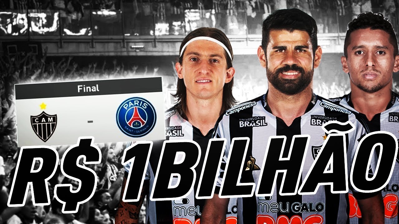 INVESTI 1 BILHÃO DE REAIS NO ATLÉTICO MINEIRO!! PES 2019