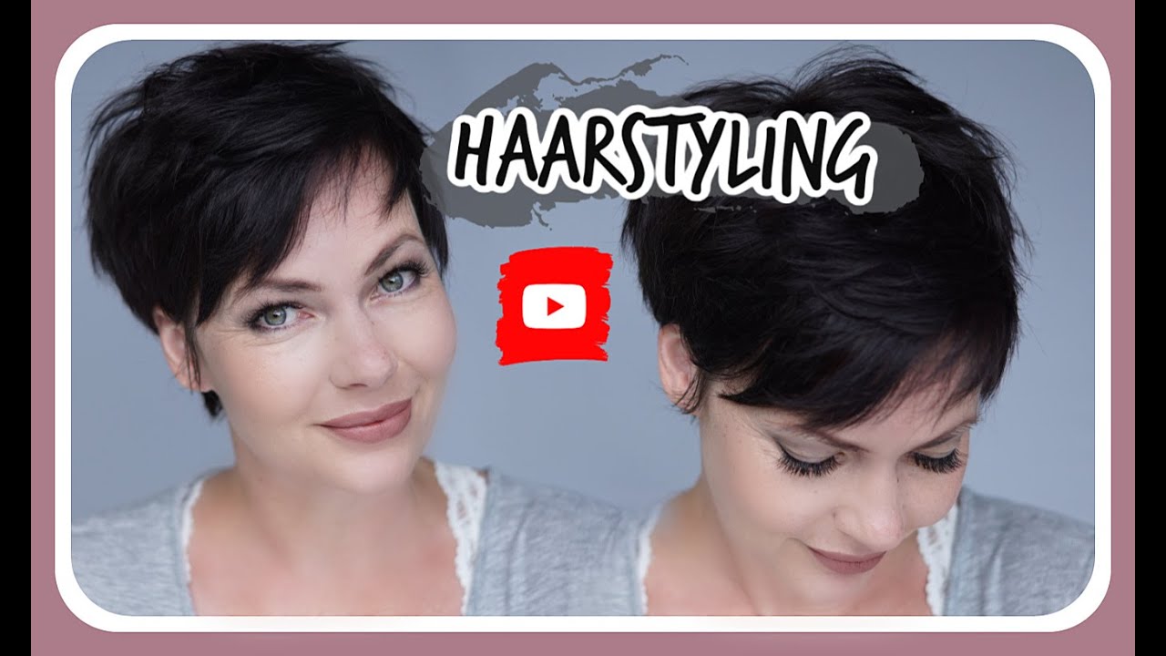 Aktuelle HAARROUTINE für Kurzes Haar Ü45 Pixie Haircut Styling 2020 I Keratin Asambeauty KatisweltTV
