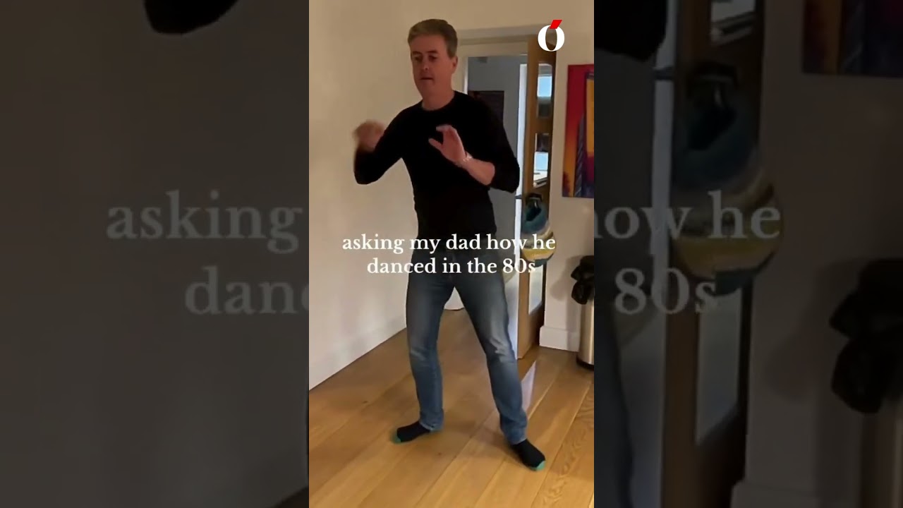 La tendencia viral en redes sociales de padres bailando como si fueran los a&ntilde;os 80