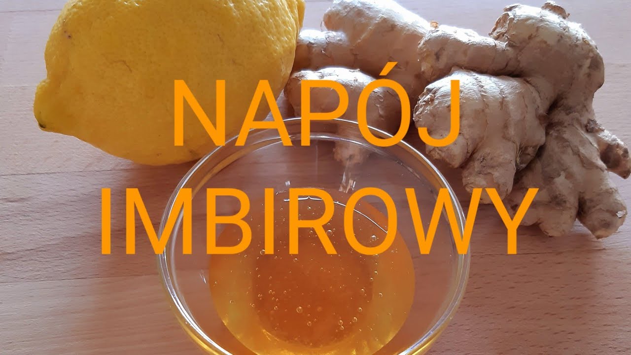 Tak przyrządzam NAP&Oacute;J IMBIROWY z miodem i cytryną. Pyszny i rozgrzewający👍👍👍