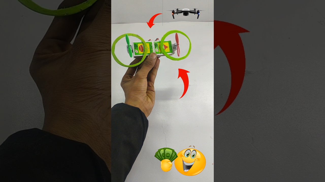 How to make drone || घर पर बनाएं flying drone || science project 