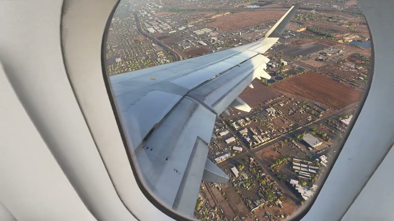 Landing in Phoenix, AZ