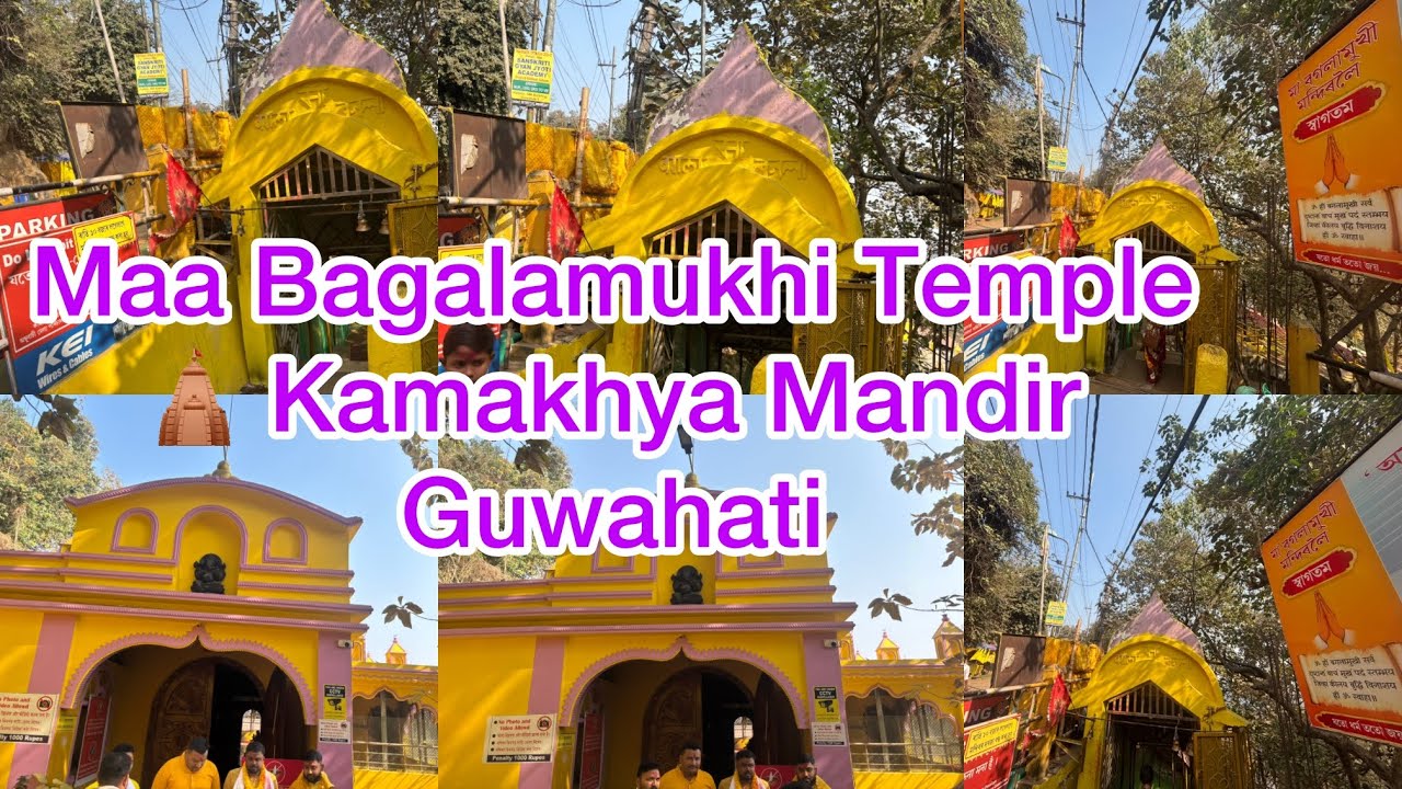 Bagalamukhi Temple / Kamakhya Mandir Nilachal Hill Guwahati Assam | Jai Maa Bagalamukhi ❤️🙏