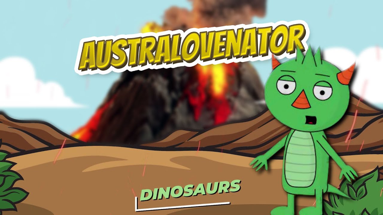 Australovenator 🦖🌴 DINOSAURS 🌴🦖