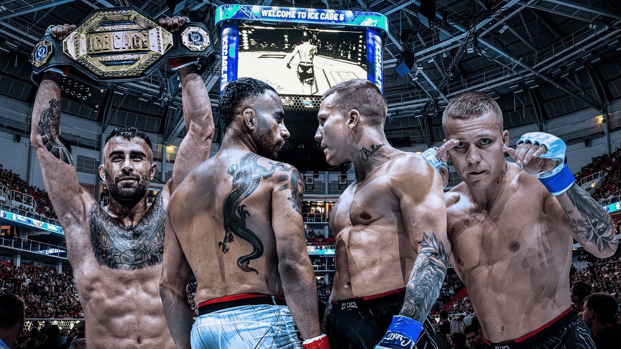 Makwan Amirkhani vs Theo Kolehmainen koko ottelu | ICE CAGE 5